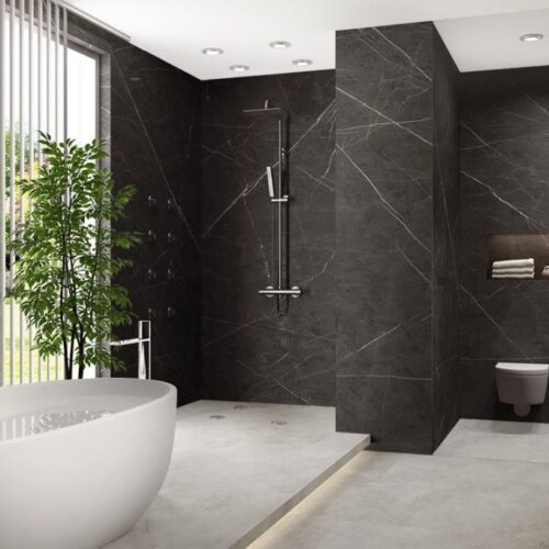 Pietra Grey Porselen Banyo Uygulama(PB-015)