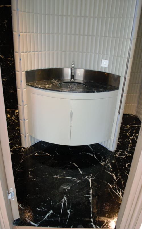 Alexander Black Mermer Banyo (BNY-019)